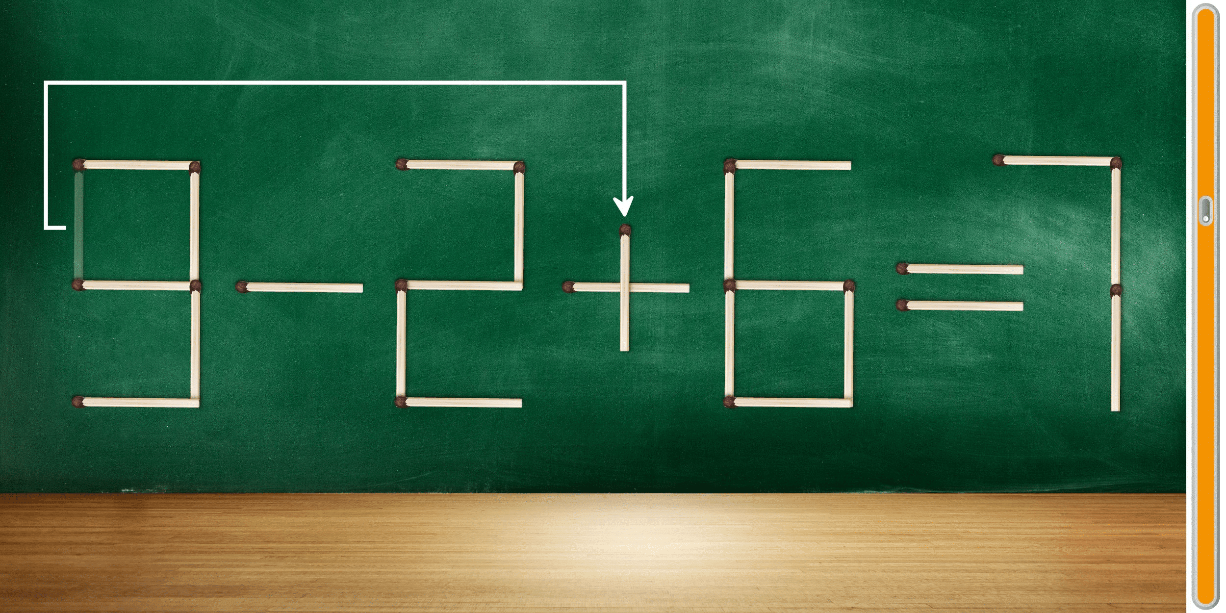 Wyzwanie matematyczne: sprawdź swoje IQ! Czy potrafisz rozwiązać tę łamigłówkę, przesuwając tylko 1 mecz w mniej niż 8 sekund?