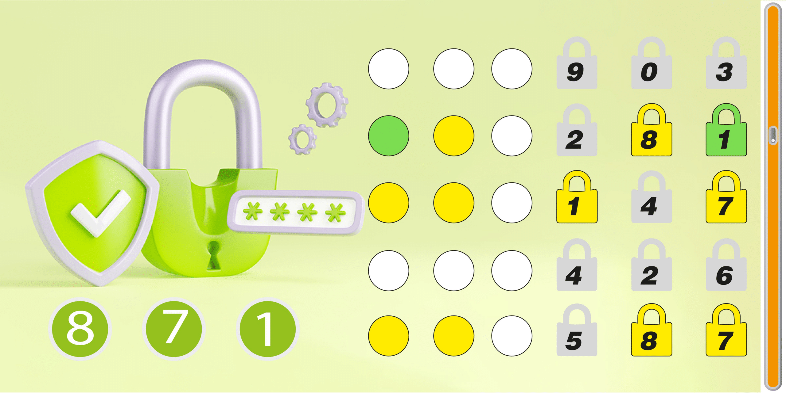 Wyzwanie logiczne: sprawdź swoje IQ - znajdź 3-cyfrowy kod w mniej niż 10 sekund!